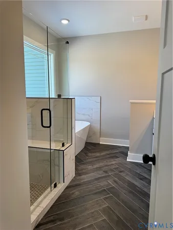 a view of a walk in closet