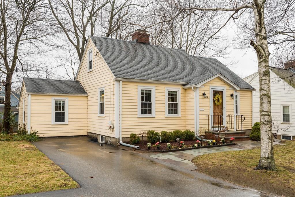 104 Bertwell Road Lexington, MA 02420 - Photo 29 of 32 a front view of a house with yard