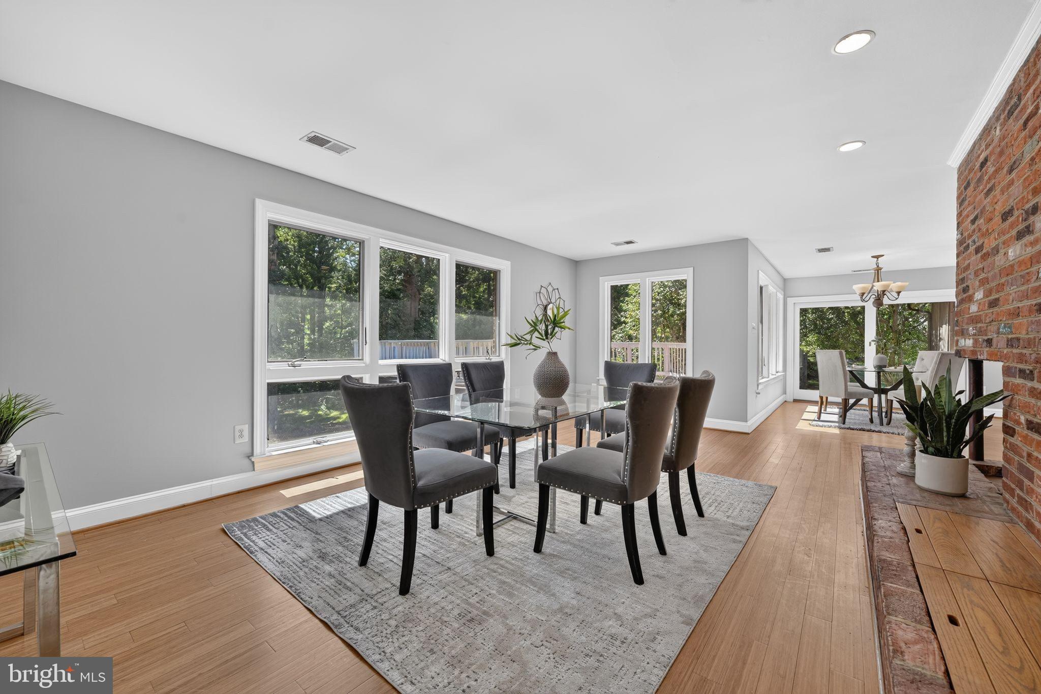 10800 Park Road Lorton, VA 22079 - Photo 15 of 49 Family Room/Extended Formal Dining Room