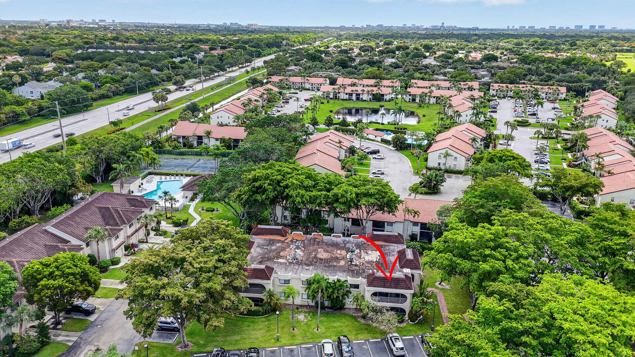 6335 Longboat Lane West, Unit E104 Boca Raton, FL 33433 - Photo 43 of 46 Community View looking East