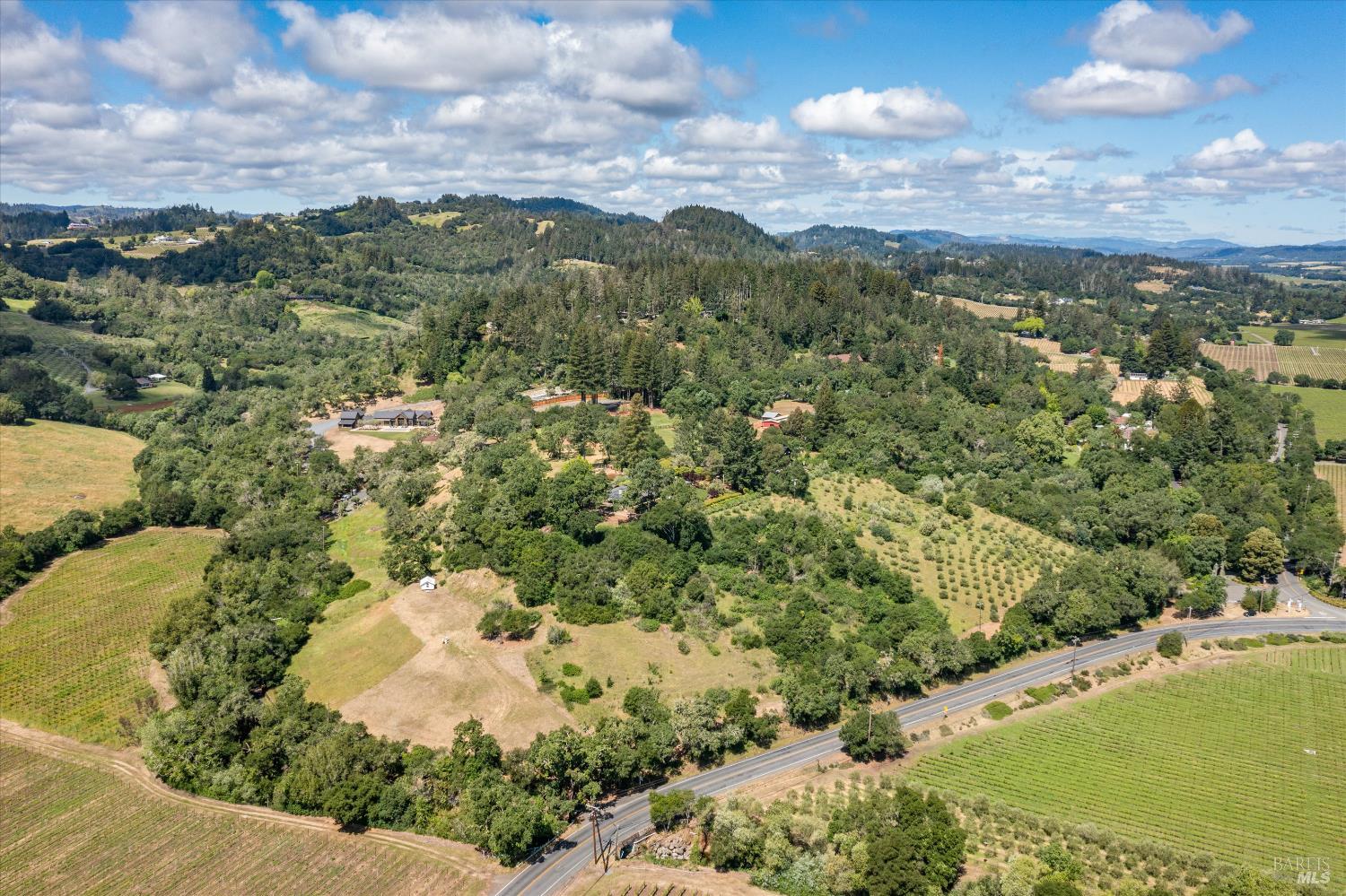 1077 Westside Road Healdsburg, CA 95448 - Photo 3 of 48 a view of a city with mountains in the background