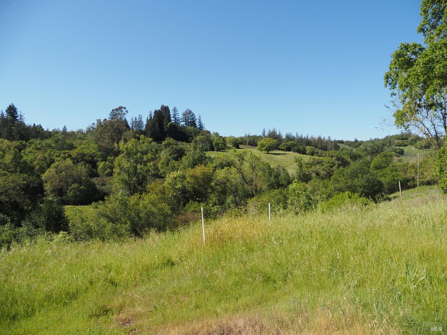 1077 Westside Road Healdsburg, CA 95448 - Photo 34 of 48 a view of a lake and green valley