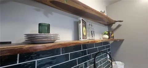 a room with storage and utility
