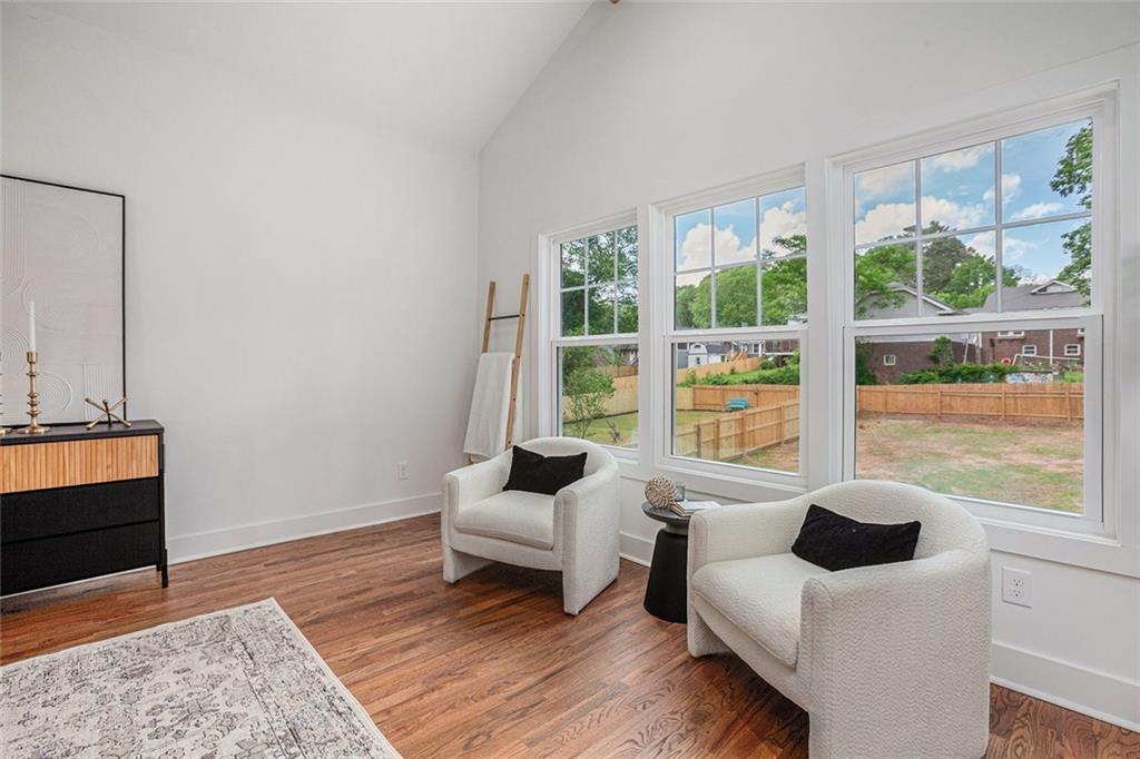 1721 South Gordon Street Southwest Atlanta, GA 30310 - Photo 37 of 44 a living room with furniture and a large window
