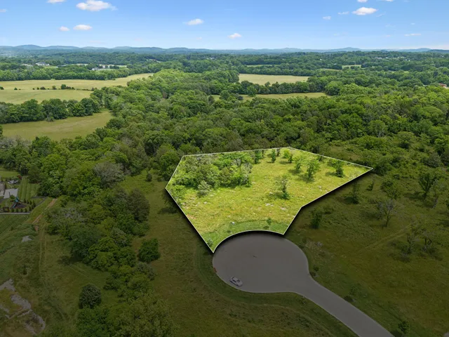 a view of a lake in middle of the town