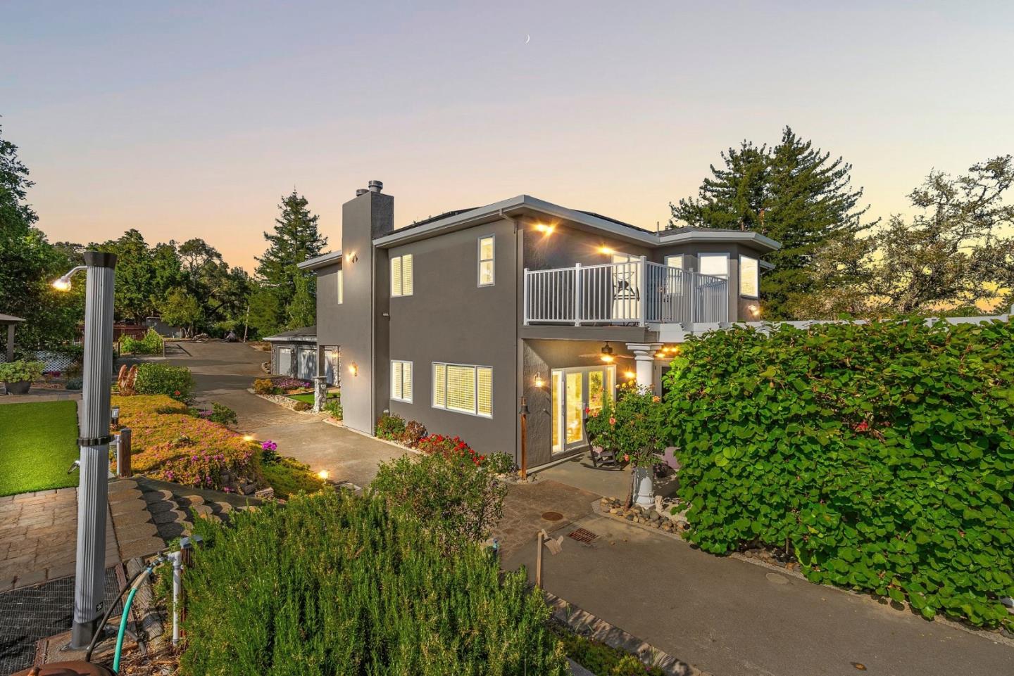2500 Nelson Road Scotts Valley, CA 95066 - Photo 61 of 77 a front view of a house with a yard