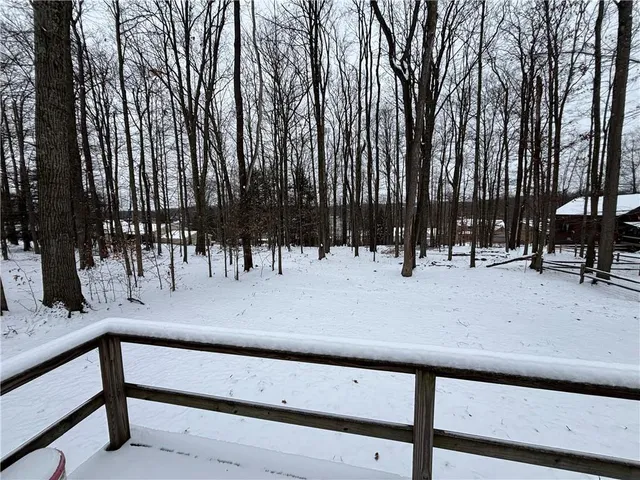 a view of outdoor space with seating