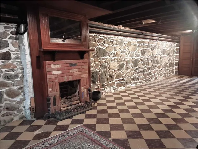 a view of storage and utility room