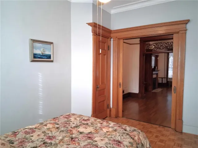 a picture of a room with a cabinet