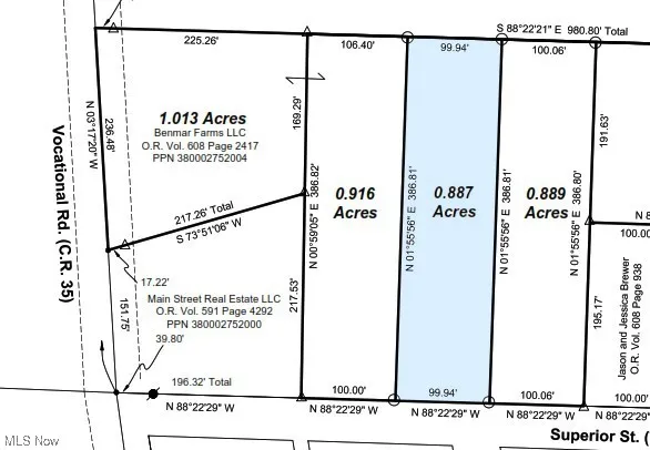 $39,990 | 0 Superior Street, Unit 887 ACRES, Senecaville, OH 43780