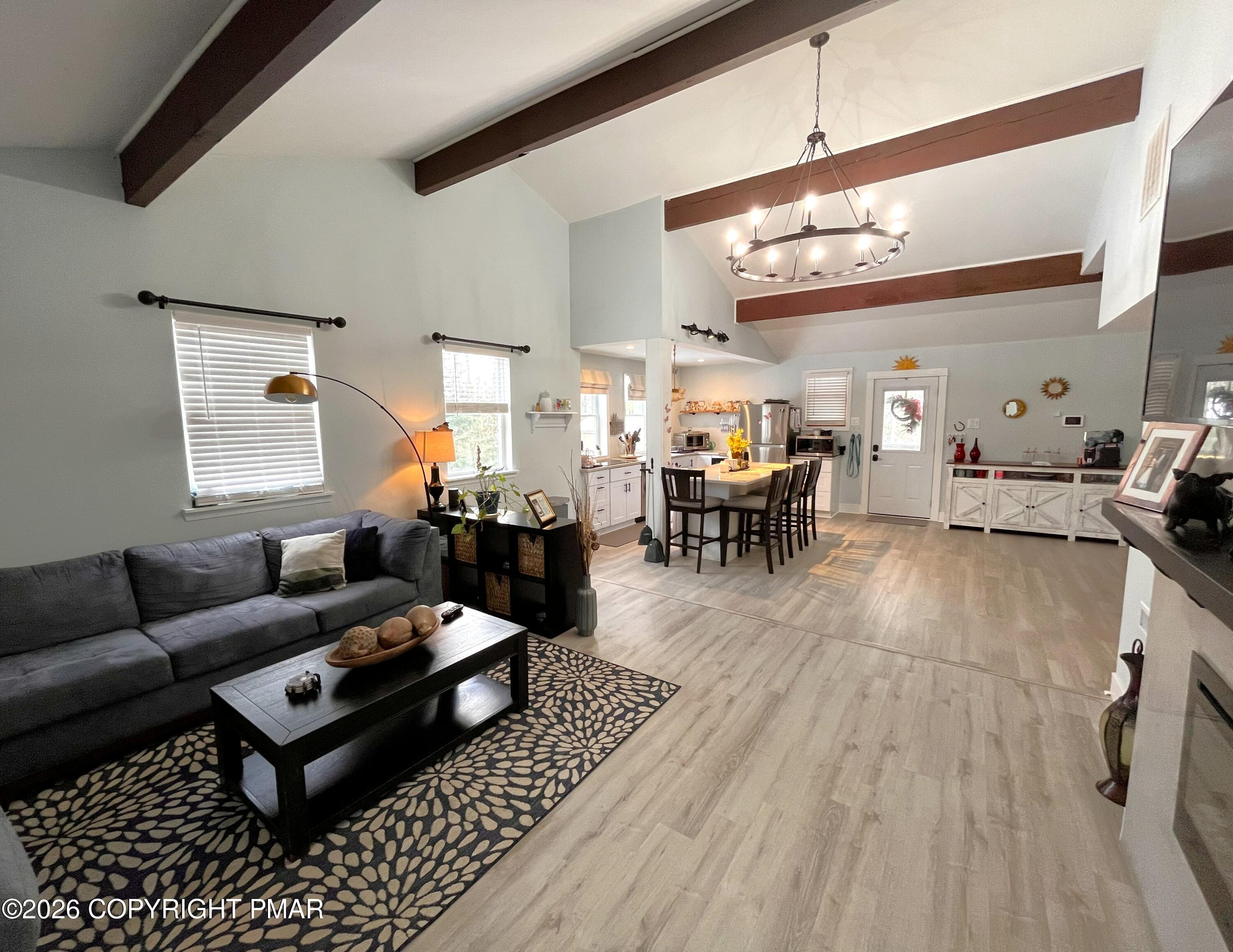 29 Hopi Road Jim Thorpe, PA 18229 - Photo 20 of 44 a living room with lots of furniture and wooden floor