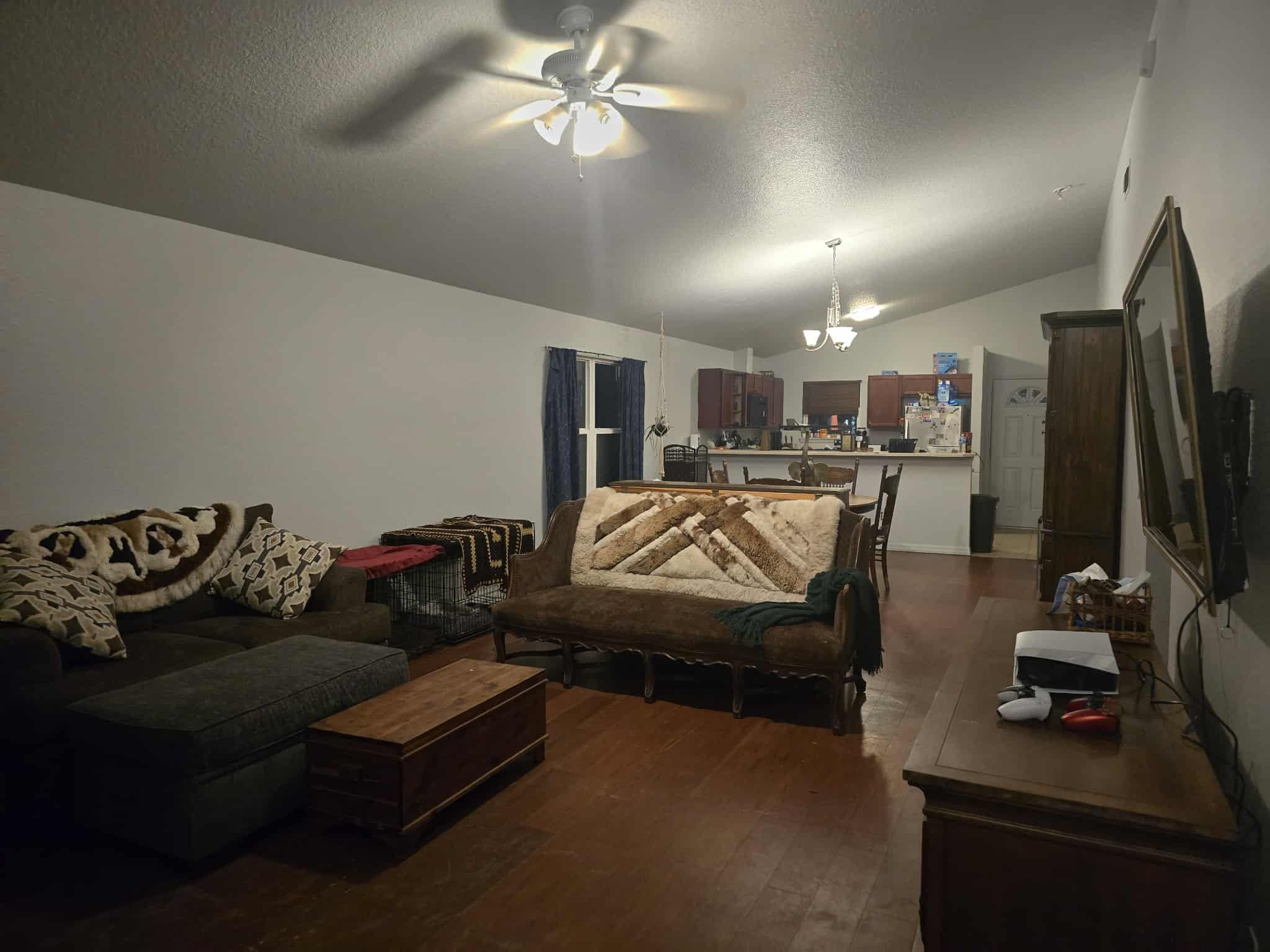 921 Avery Street St. Augustine, FL 32084 - Photo 4 of 29 a living room with furniture and a flat screen tv