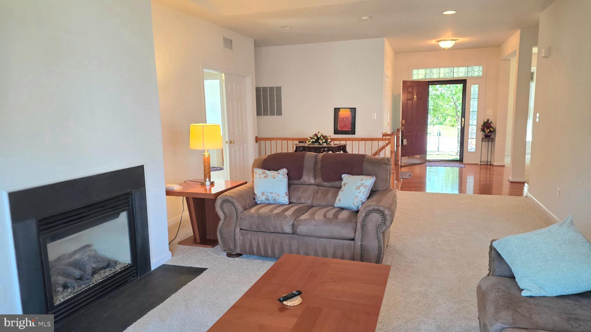 638 Hunters Road Culpeper, VA 22701 - Photo 11 of 46 a living room with furniture and a fireplace