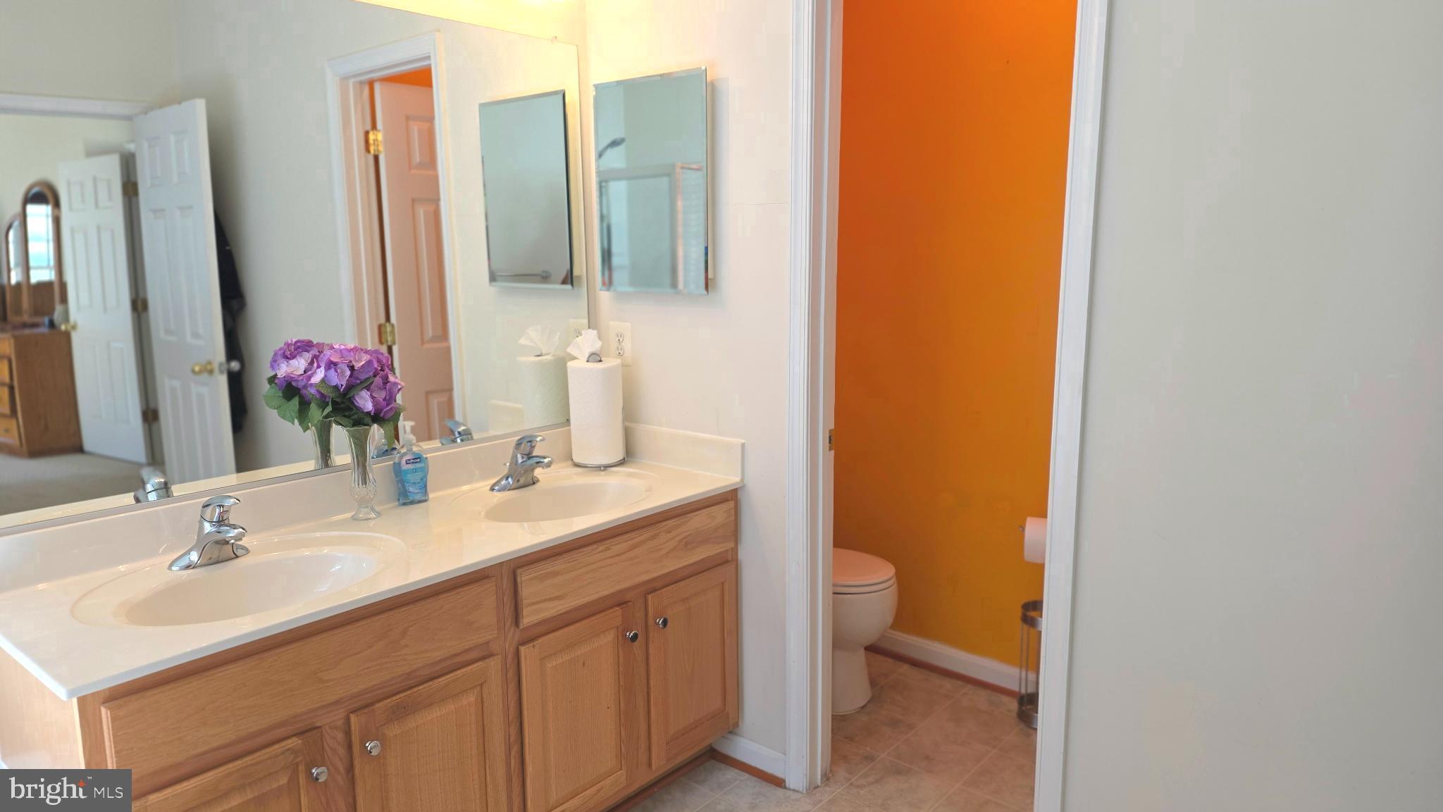 638 Hunters Road Culpeper, VA 22701 - Photo 21 of 46 a bathroom with a sink and a mirror