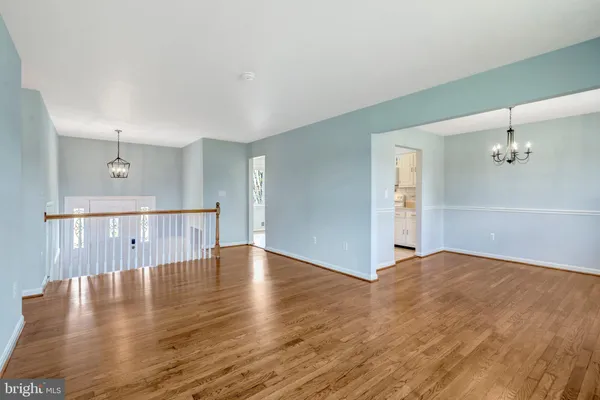 wooden floor in an empty room