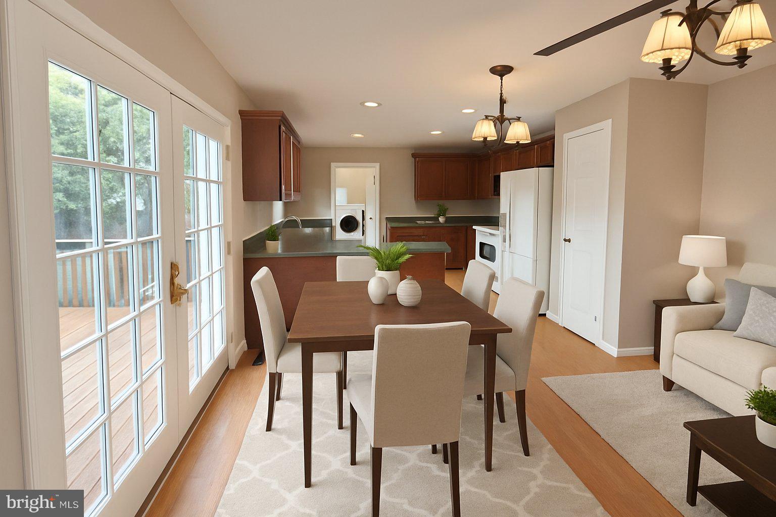 11219 Station Road Worton, MD 21678 - Photo 21 of 21 a view of a dining room with furniture window and wooden floor