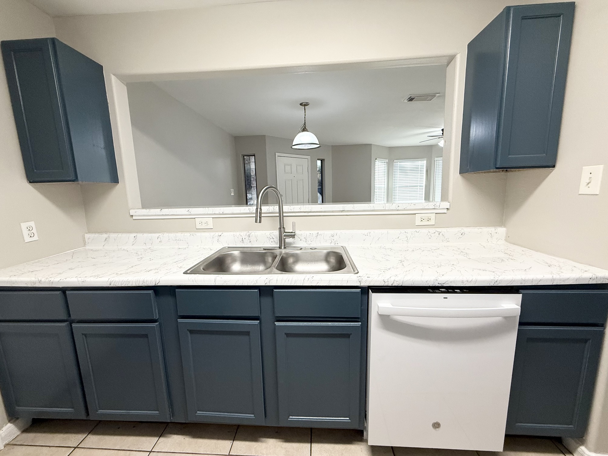 3032 La Estancia Lane Houston, TX 77093 - Photo 8 of 30 a bathroom with a sink and a mirror