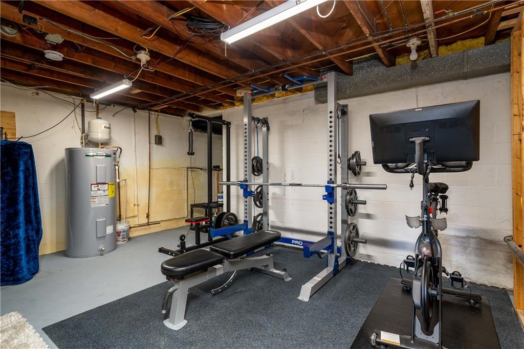 1384 Harmony Road Baden, PA 15005 - Photo 37 of 49 a view of a room with gym equipment