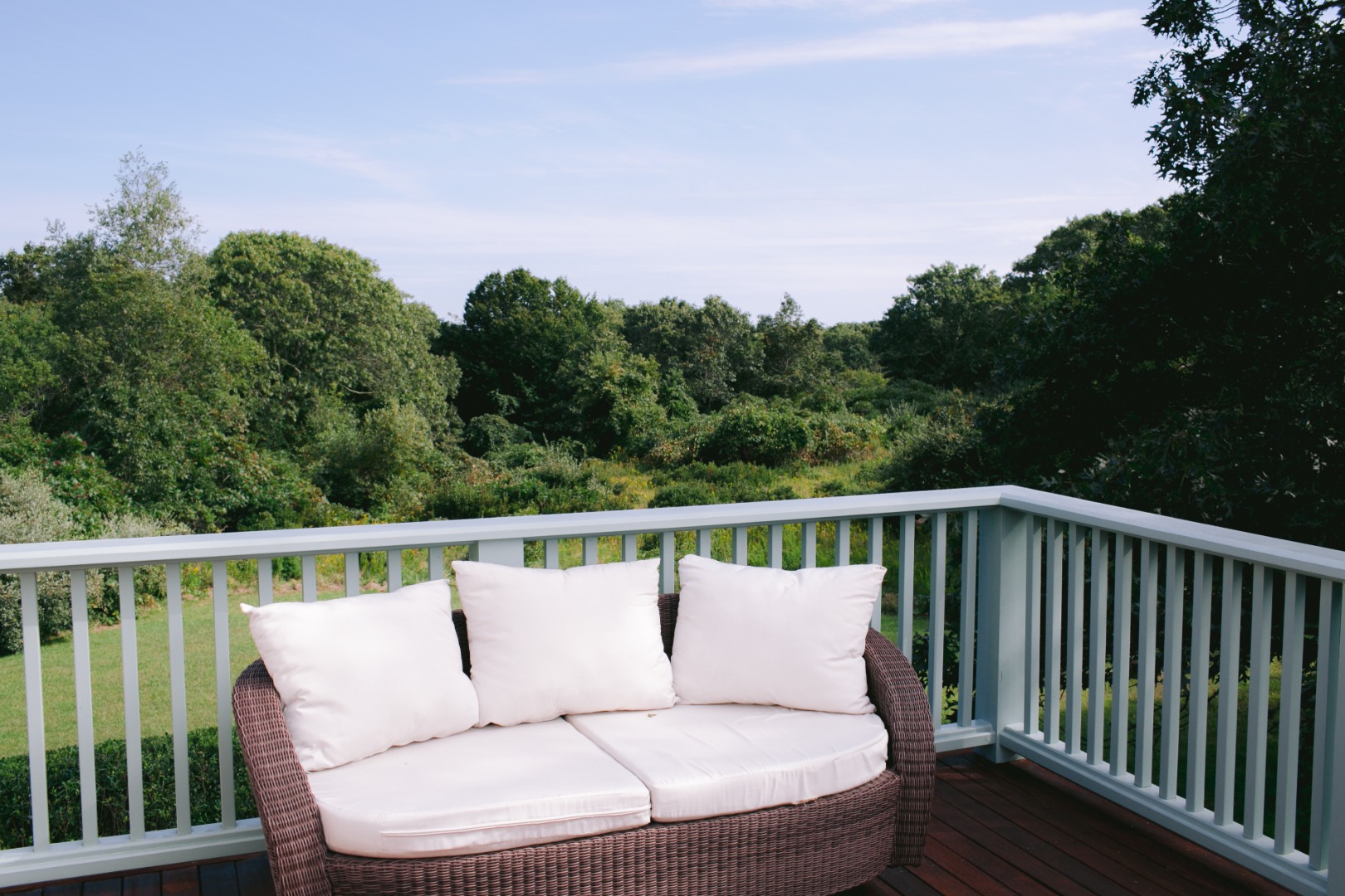 60 Meetinghouse Road Chilmark, MA 02535 - Photo 15 of 23 a balcony with wooden floor and outdoor space