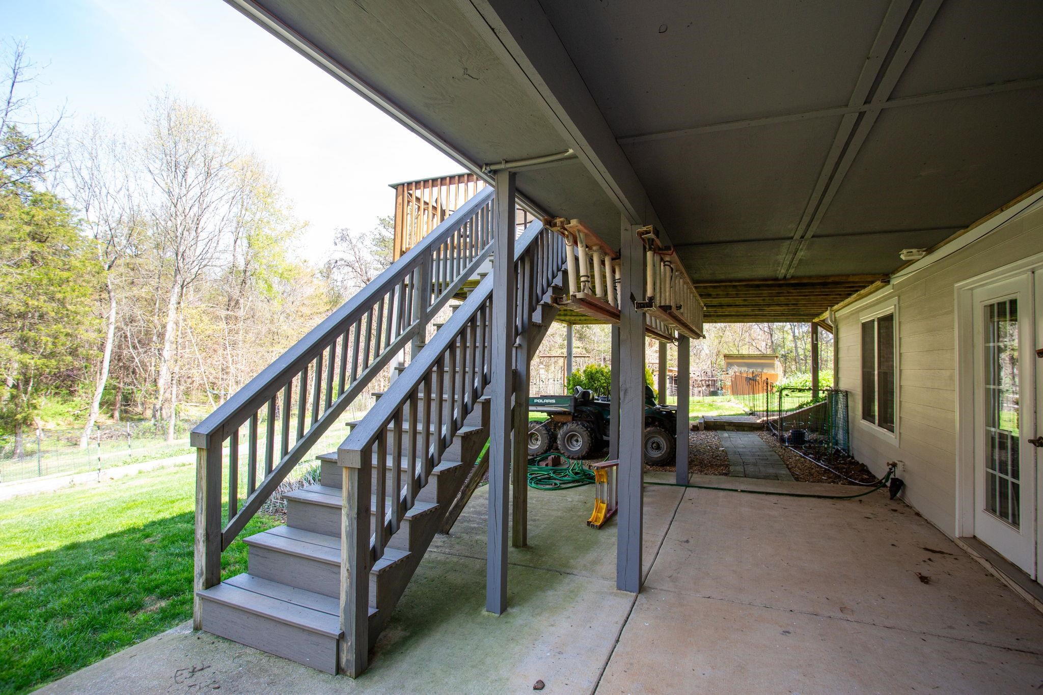 131 Rural Drive Mount Solon, VA 22843 - Photo 31 of 43 under the upper deck and sunroom.