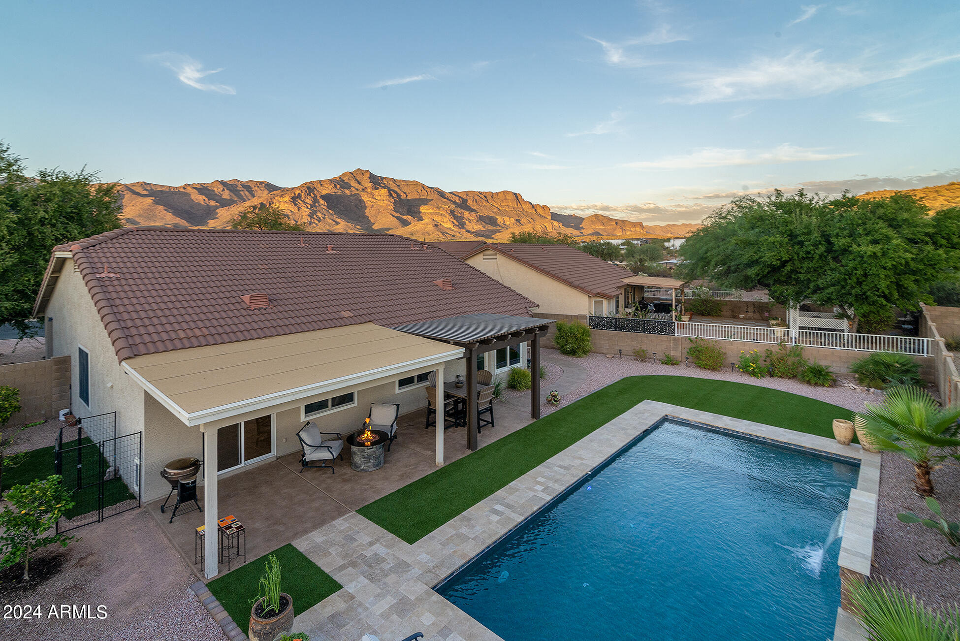 10345 East Rimrock Loop Gold Canyon, AZ 85118 - Photo 15 of 39 Backyard.