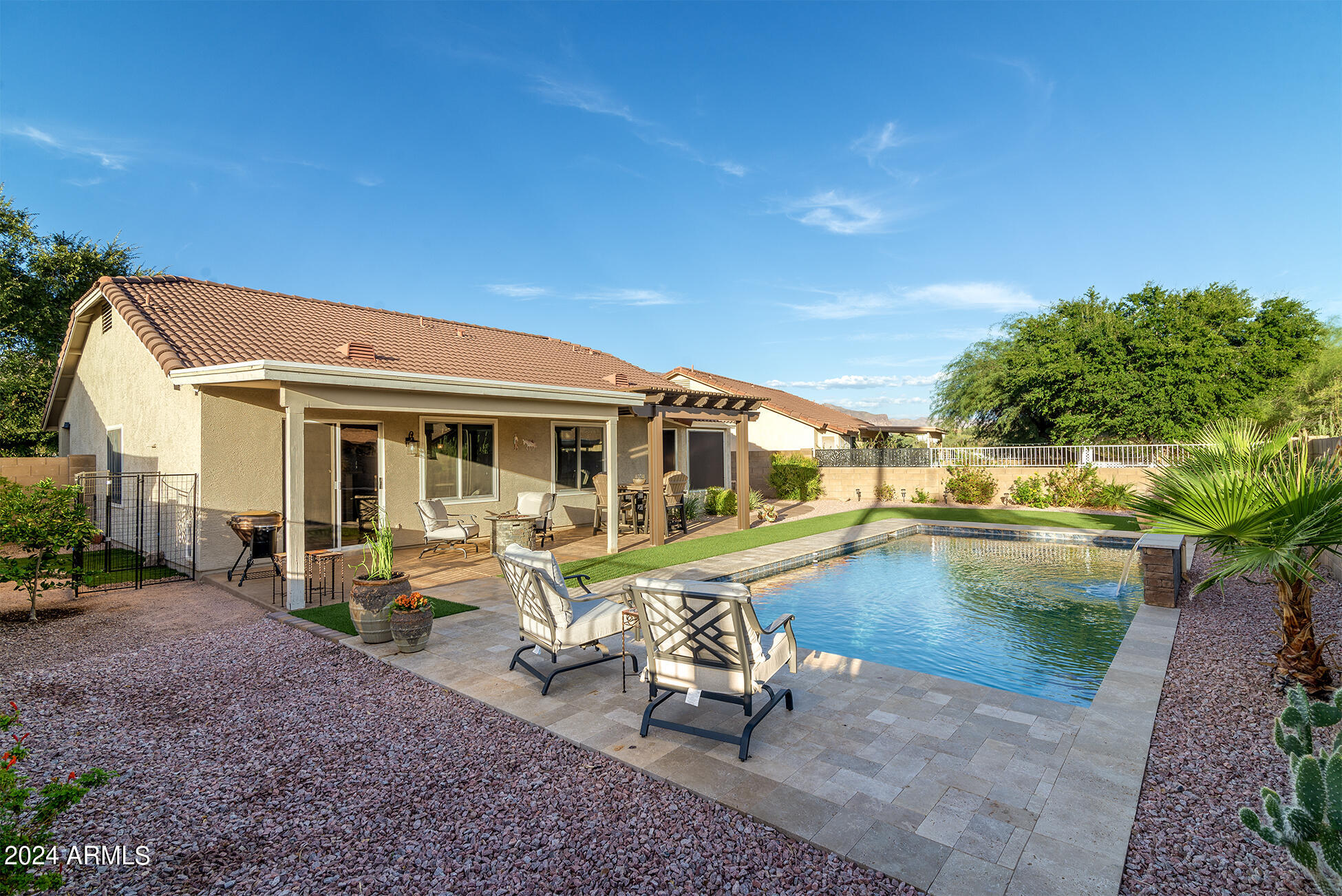 10345 East Rimrock Loop Gold Canyon, AZ 85118 - Photo 16 of 39 Backyard Oasis.