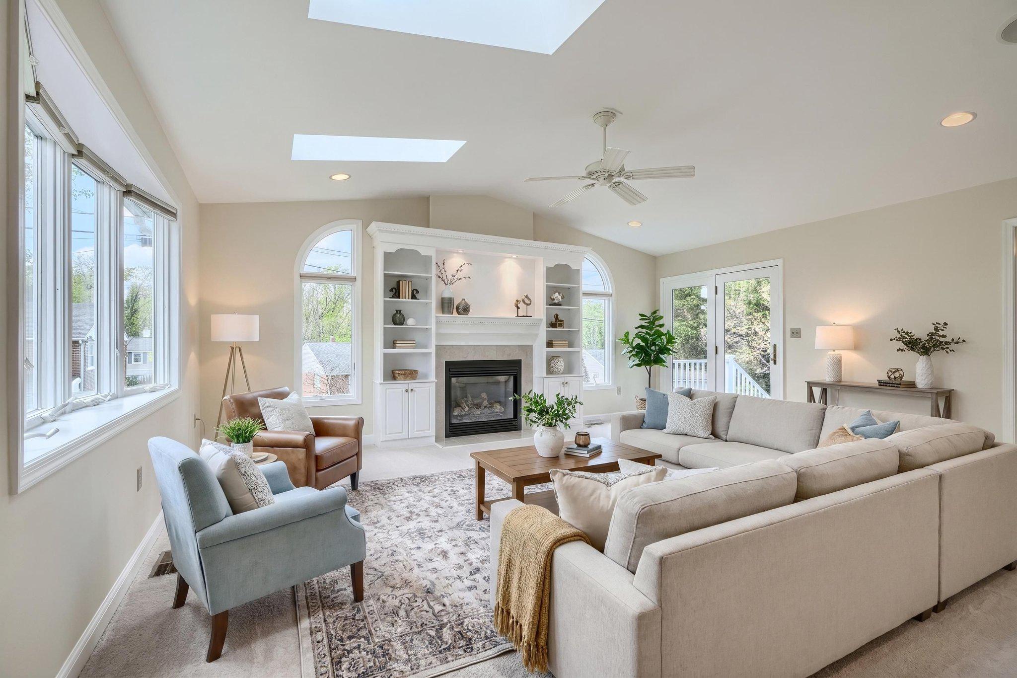 8 Felton Road Lutherville-Timonium, MD 21093 - Photo 13 of 42 Virtually staged family room additon