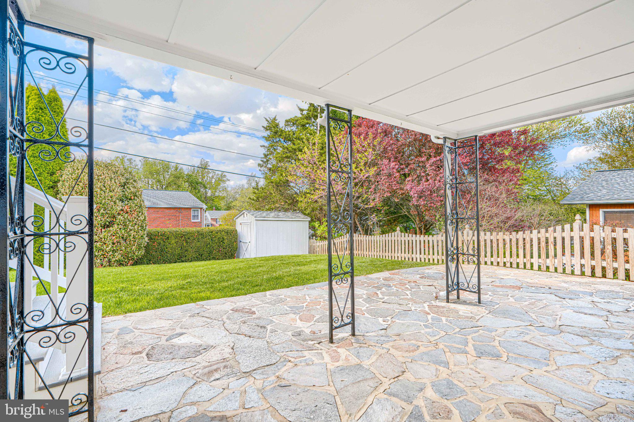 8 Felton Road Lutherville-Timonium, MD 21093 - Photo 6 of 42 Charming patio with lush views.