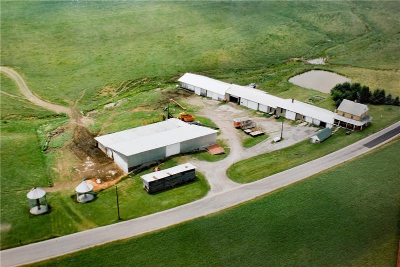 2548 Allison Road Commodore, PA 15729 - Photo 4 of 24 This is an older overhead shot of the Farm . Corn Silos are no longer on the property.