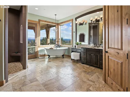a living room with furniture large window and a view of living room