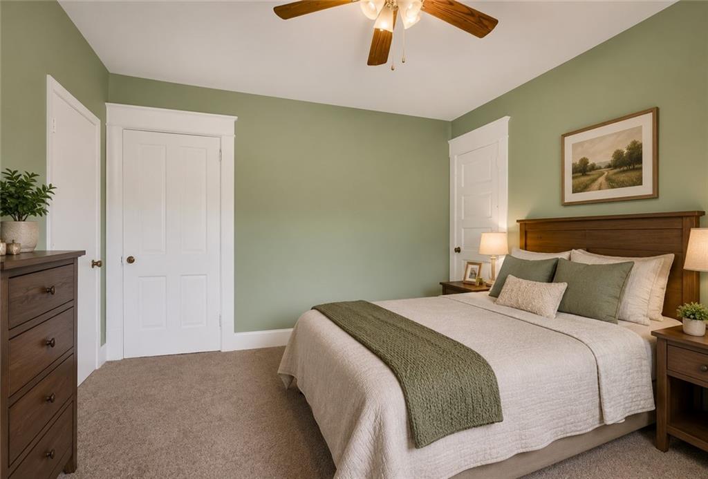 6 Dry Ridge Road West Alexander, PA 15376 - Photo 19 of 32 Staged Bedroom (3) 13x12