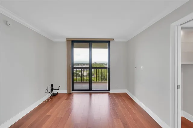 a view of balcony with furniture