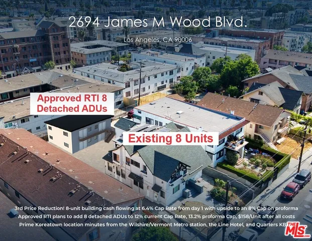 $1,850,000 | 2694 James M Wood Boulevard, Los Angeles, CA 90006