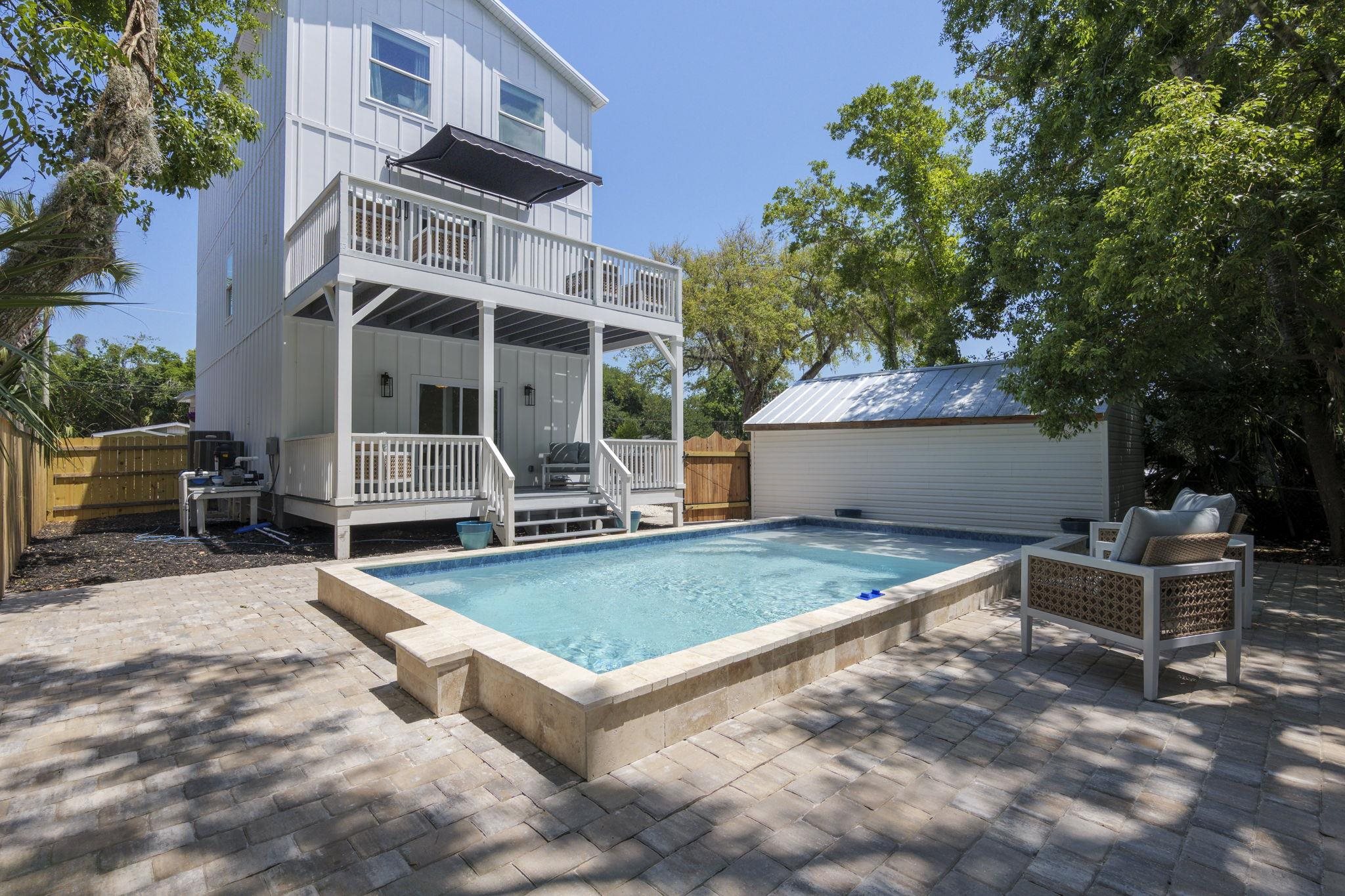 160 Blanco Street St. Augustine, FL 32084 - Photo 11 of 43 a view of outdoor space yard and patio