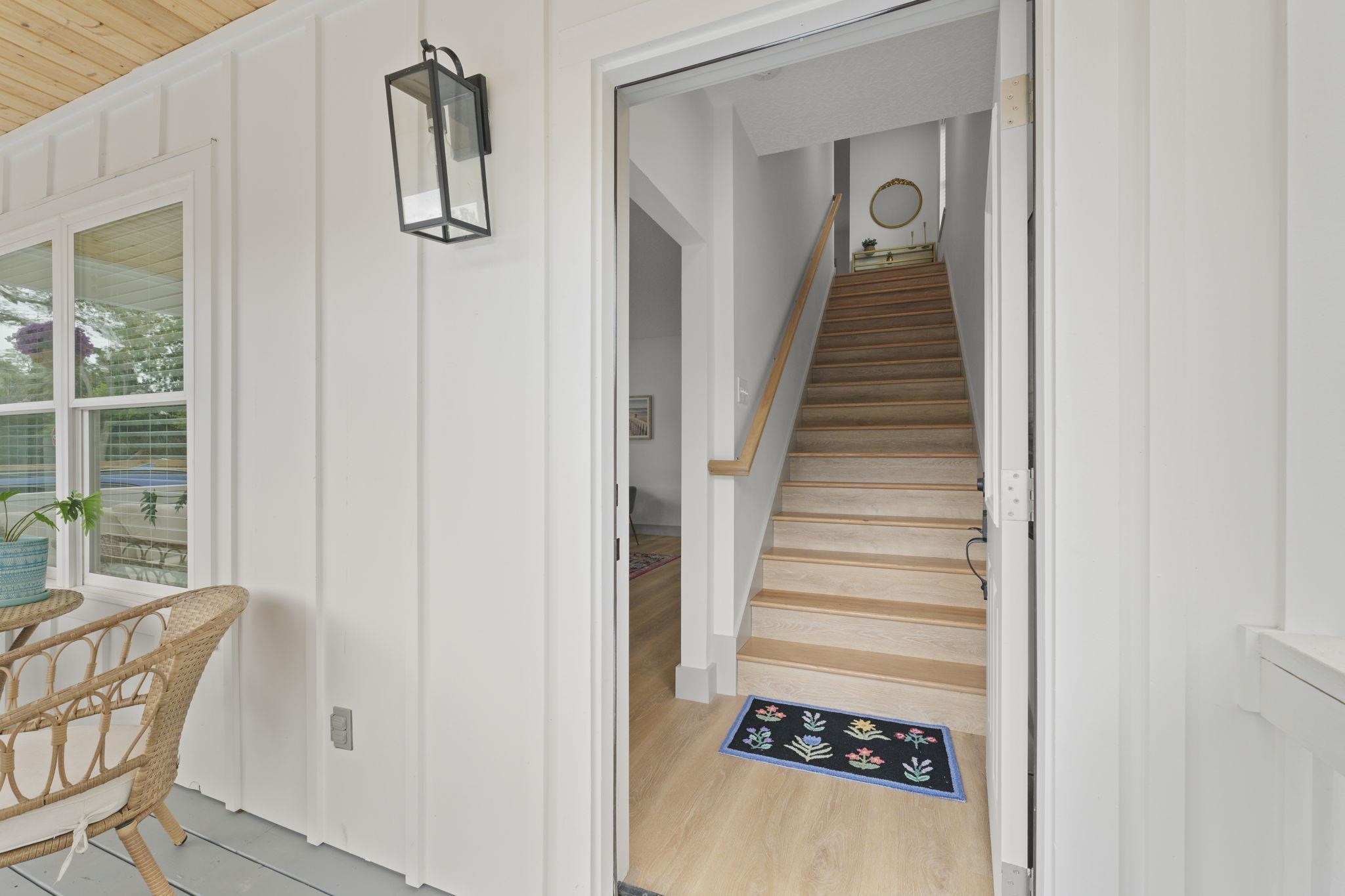 160 Blanco Street St. Augustine, FL 32084 - Photo 4 of 43 a view of a hallway with windows and entryway