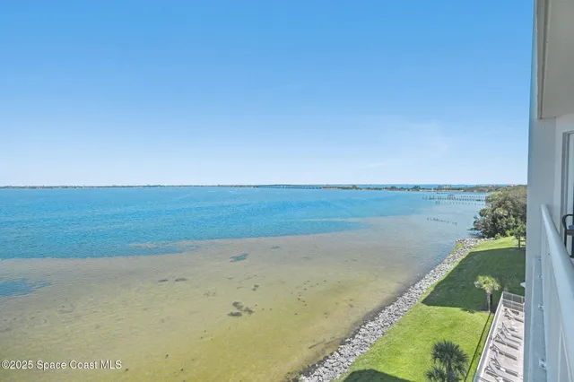 a view of beach and ocean