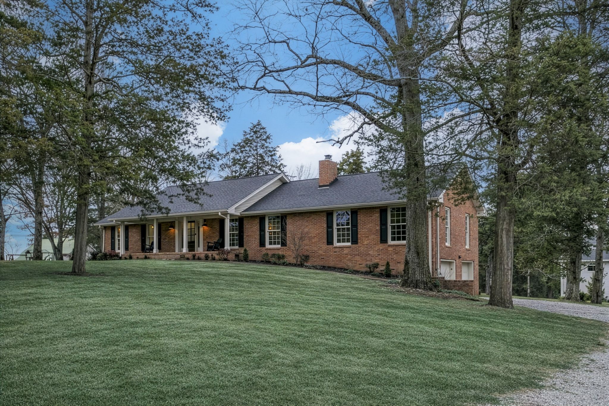 2058 Kidd Road Nolensville, TN 37135 - Photo 5 of 63 a front view of house with yard and green space