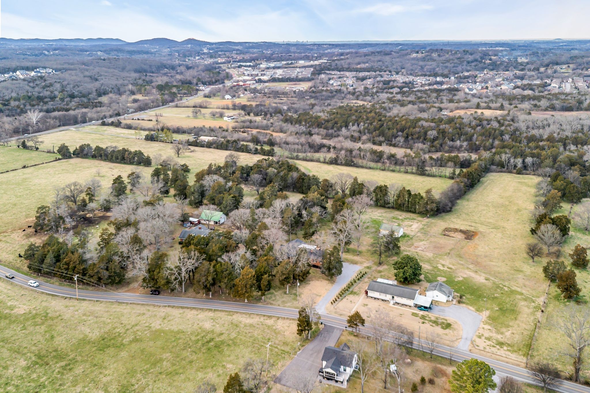 2058 Kidd Road Nolensville, TN 37135 - Photo 63 of 63 a view of city and mountain