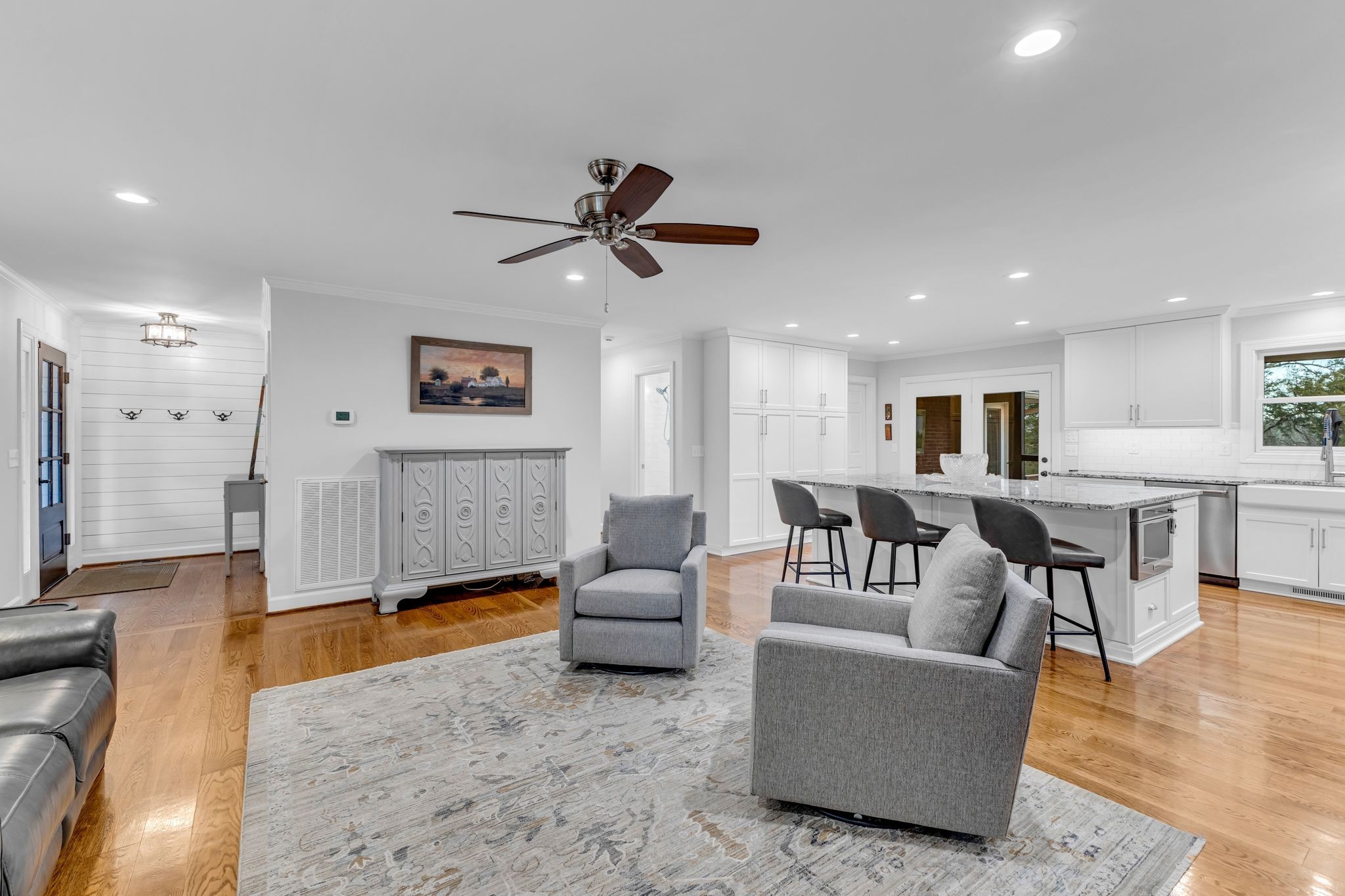 2058 Kidd Road Nolensville, TN 37135 - Photo 10 of 63 a living room with furniture and a view of kitchen