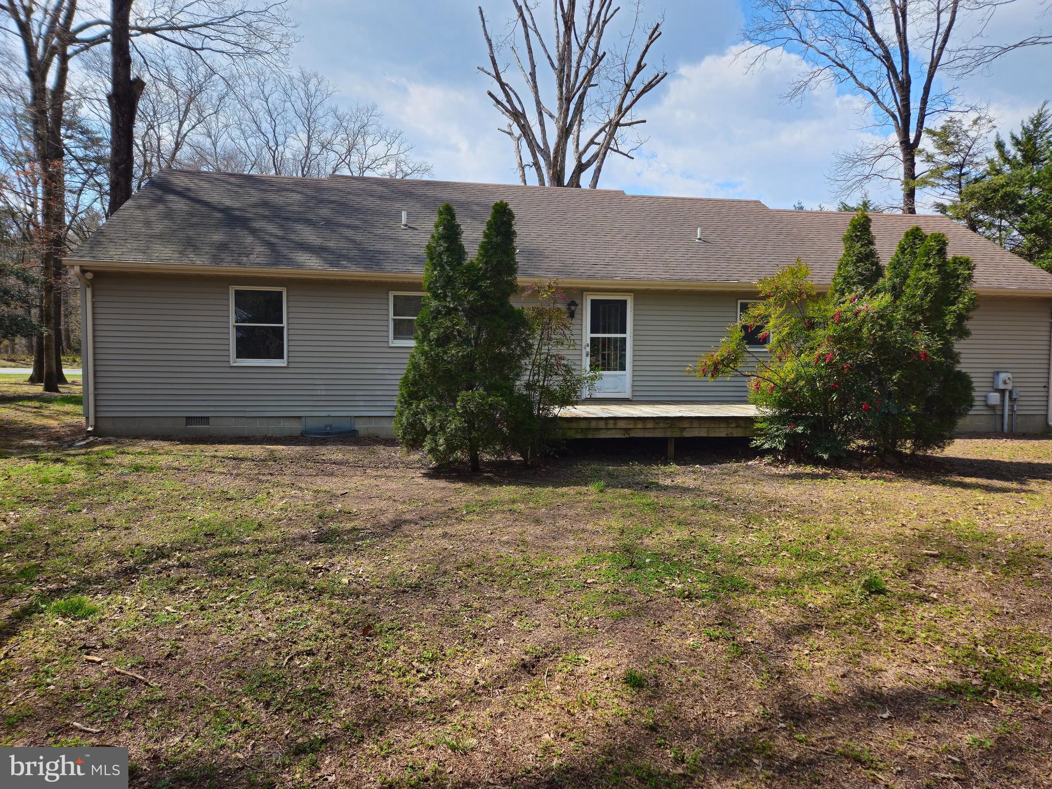 6933 Reliance Road Federalsburg, MD 21632 - Photo 2 of 20 Rear deck with nice yard