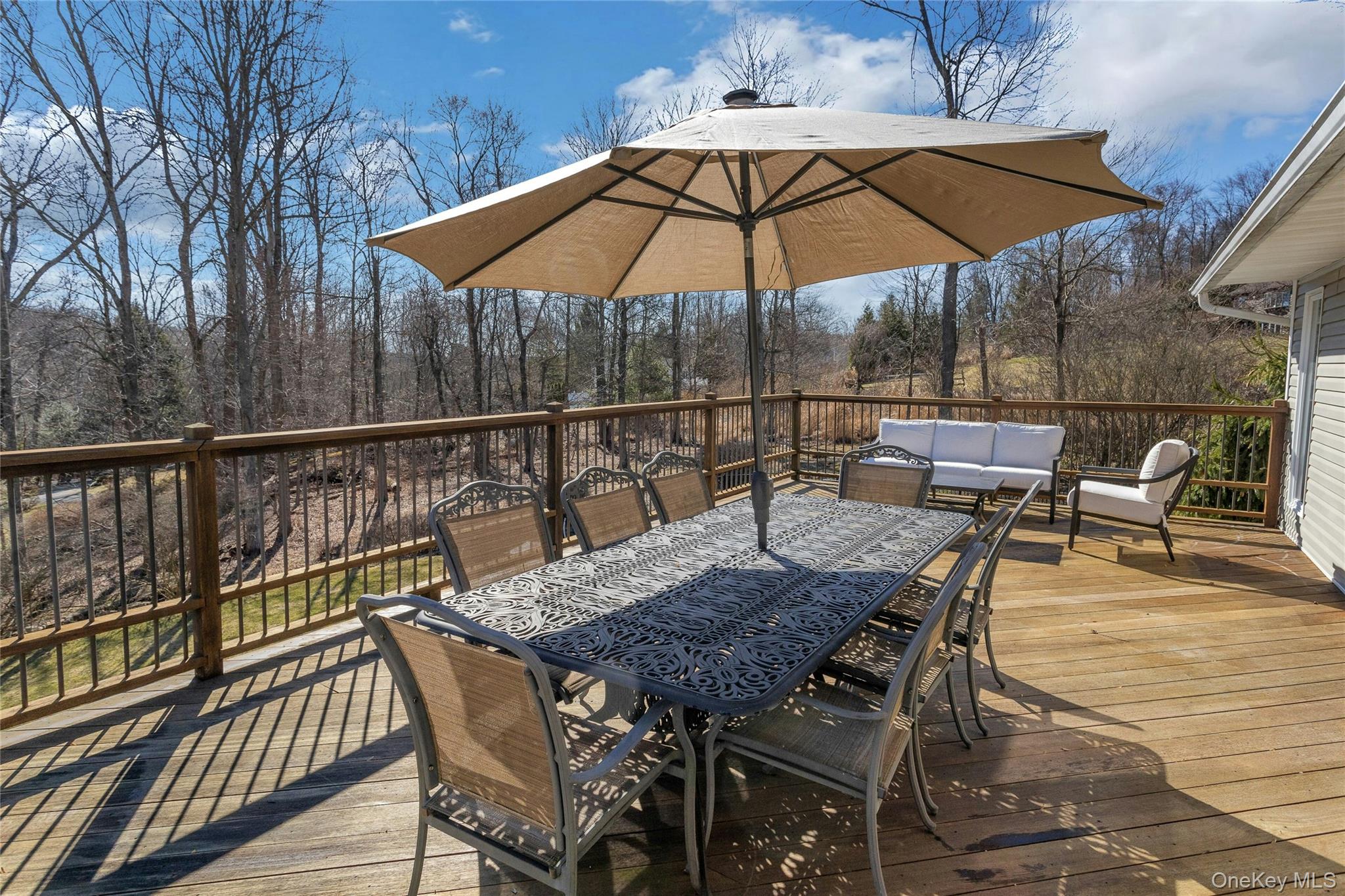 204 Cherry Hill Road Carmel, NY 10512 - Photo 21 of 36 an outdoor space with furniture and umbrella