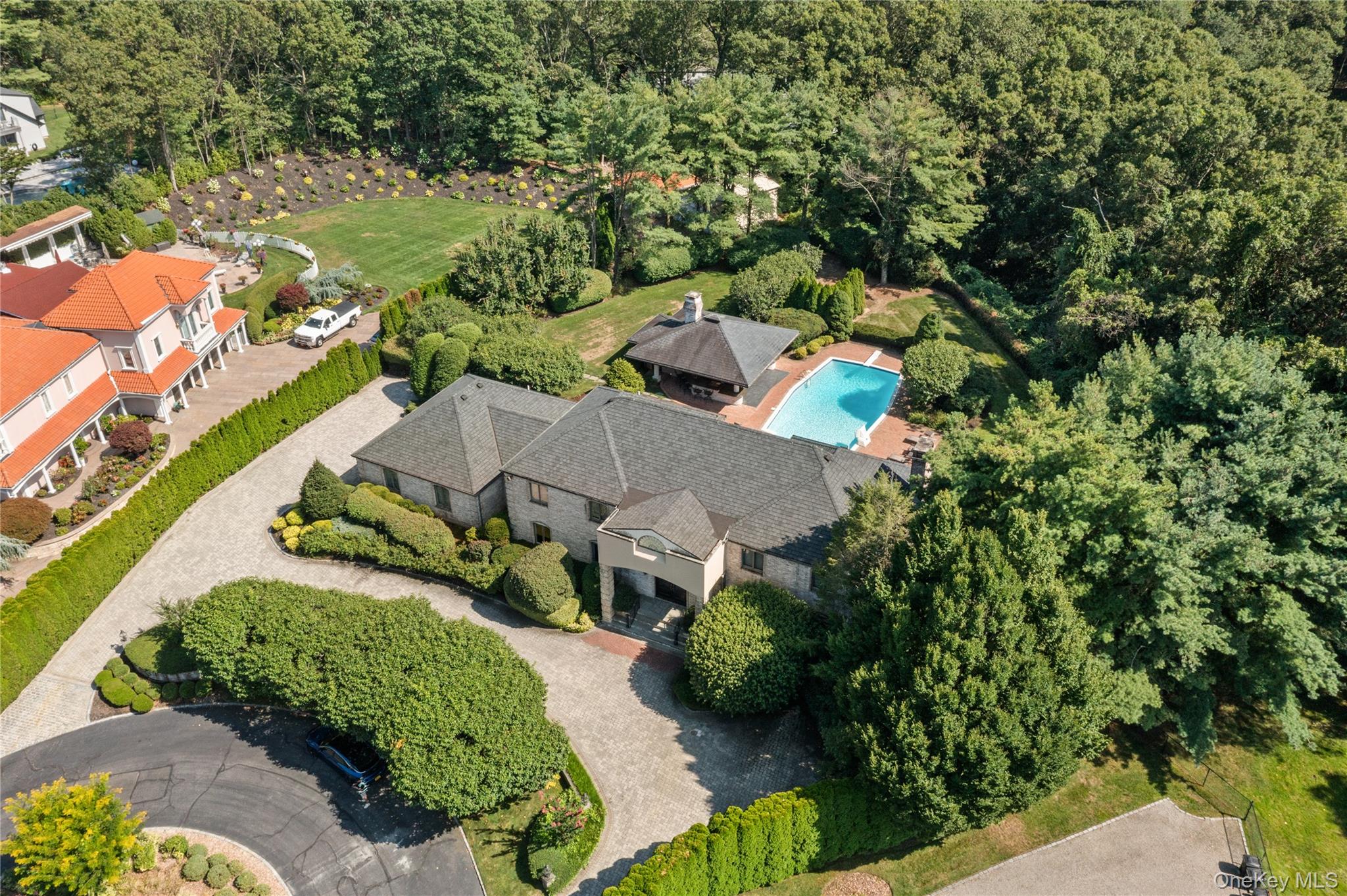 294 Half Hollow Road Dix Hills, NY 11746 - Photo 7 of 44 an aerial view of a house with a yard