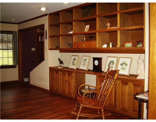 58 Shuster Road Gibsonia, PA 15044 - Photo 4 of 18 Living Room. Many built-ins can be found throughout the home. This wall is in the living room.