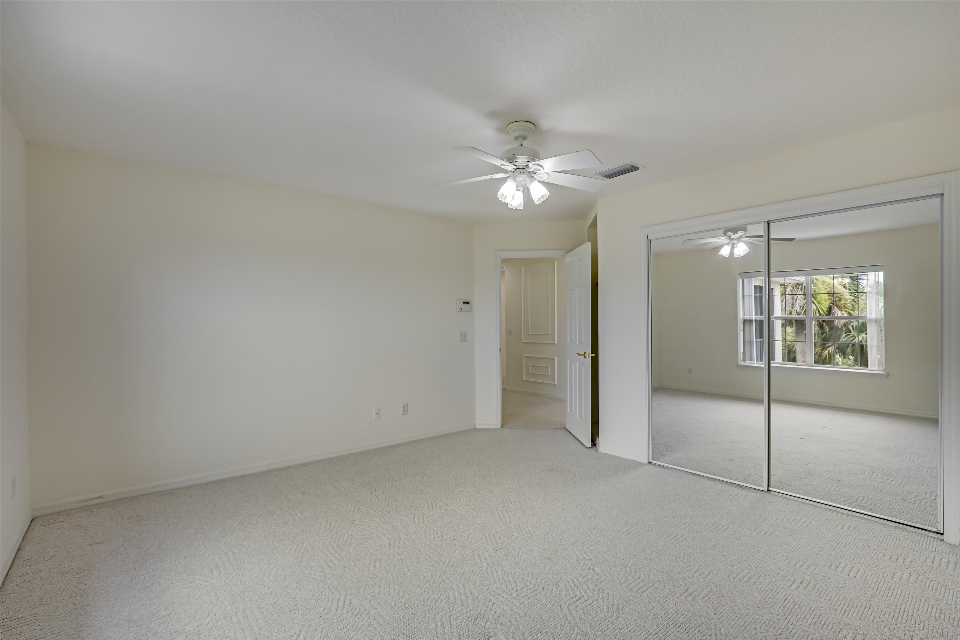 9162 August Circle St. Augustine, FL 32080 - Photo 34 of 81 an empty room with windows and fan