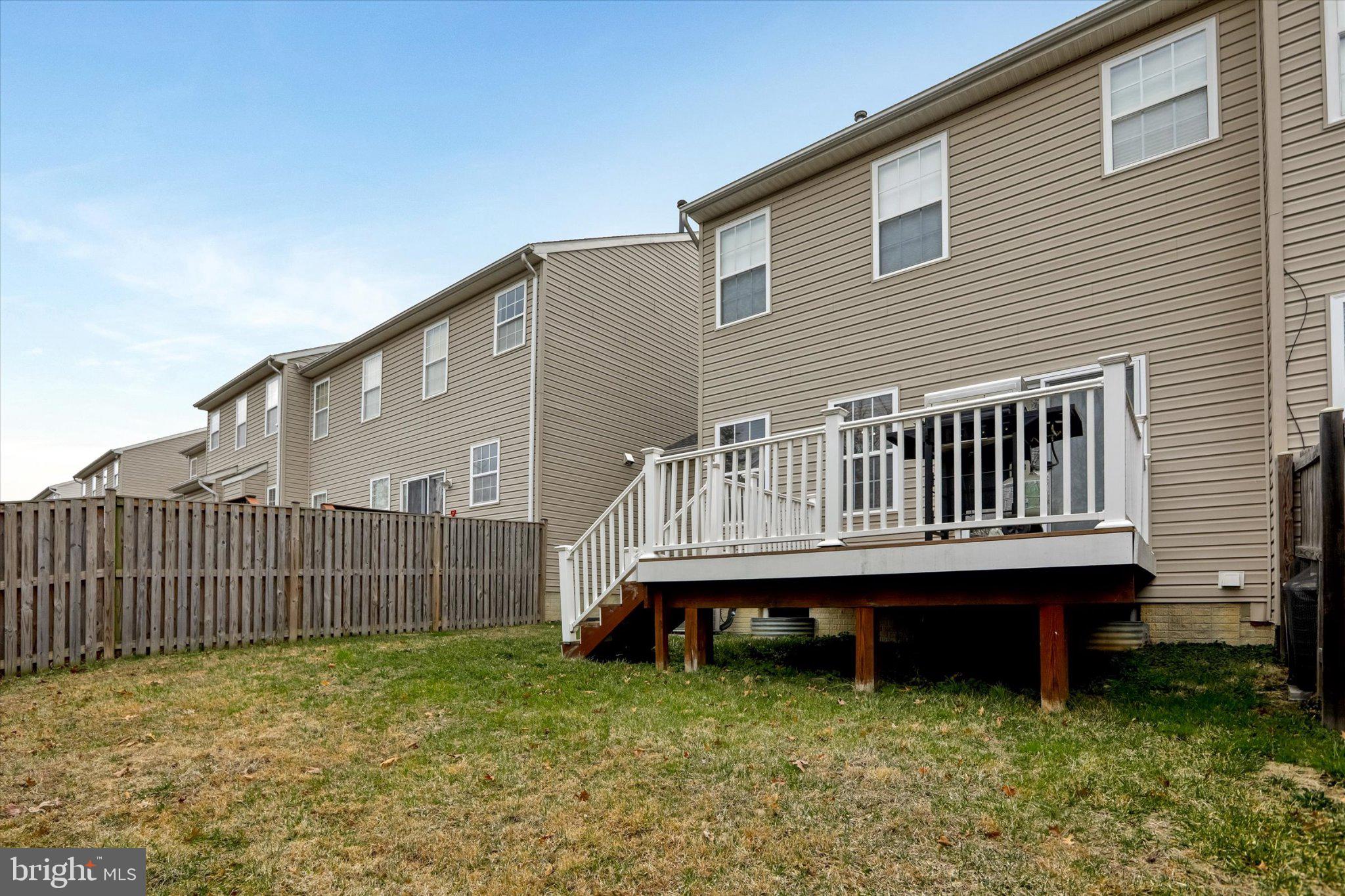 9663 Davison Road Middle River, MD 21220 - Photo 45 of 45 a view of backyard with deck and deck