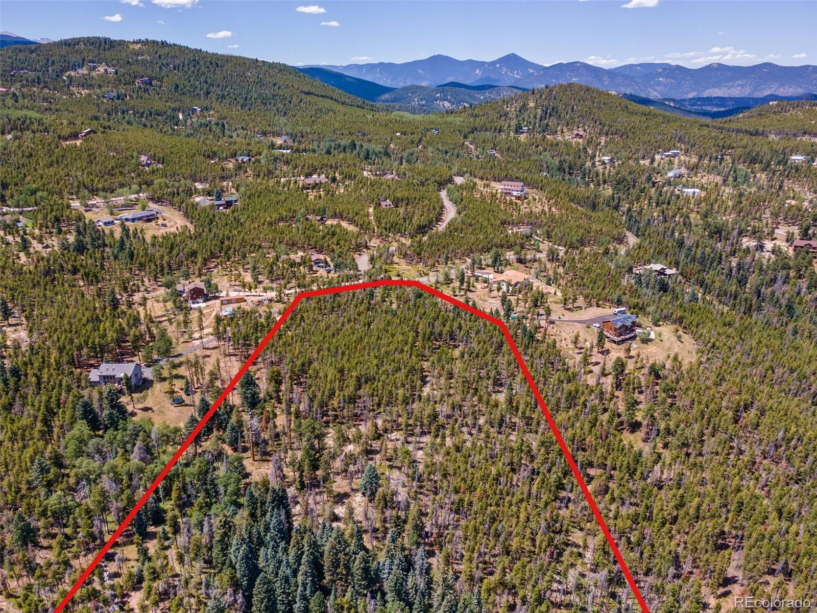 8570 South Warhawk Road Conifer, CO 80433 - Photo 12 of 19 a view of mountains and mountain