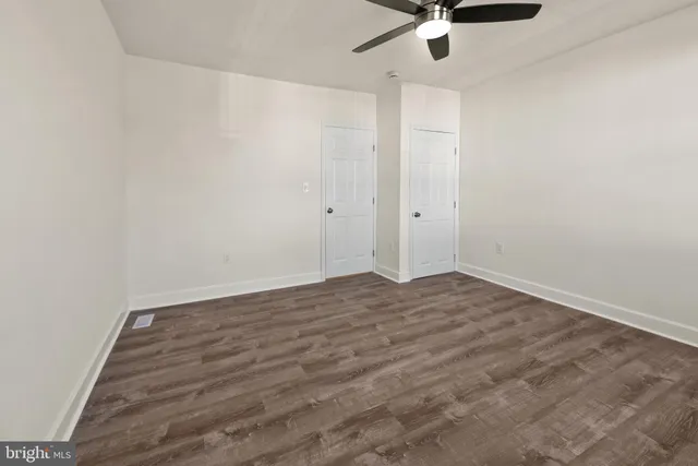 wooden floor in a empty room