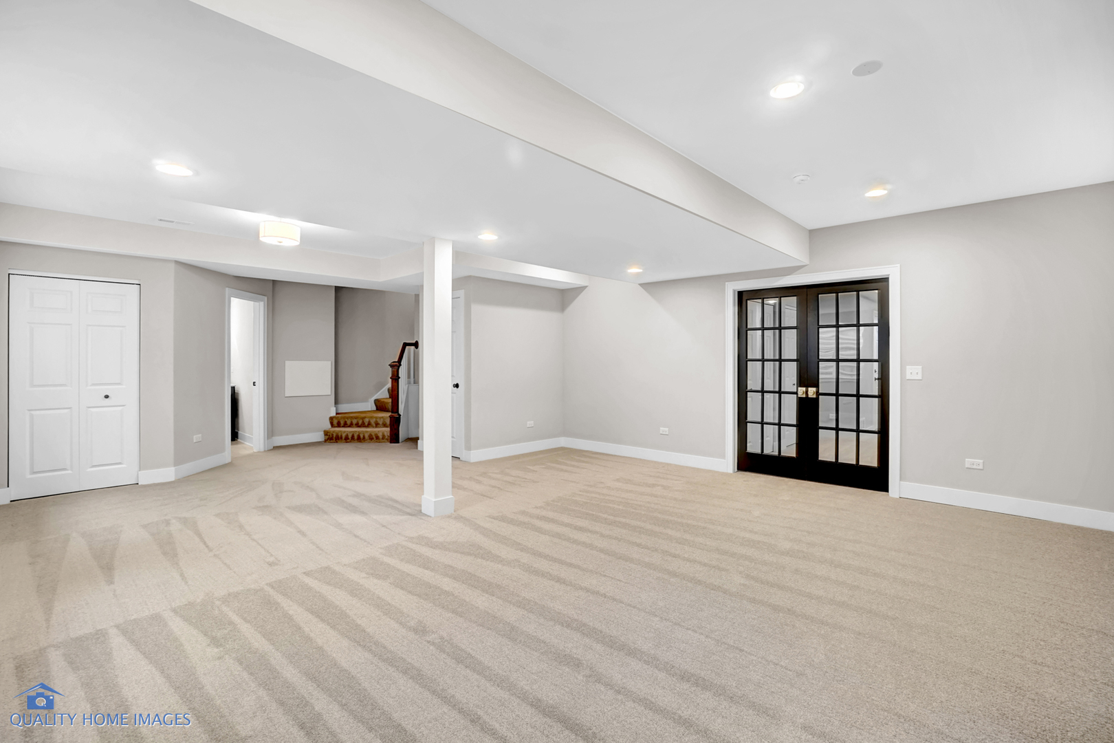 215 North Summit Street Wheaton, IL 60187 - Photo 25 of 36 a view of an empty room with wooden floor and closet