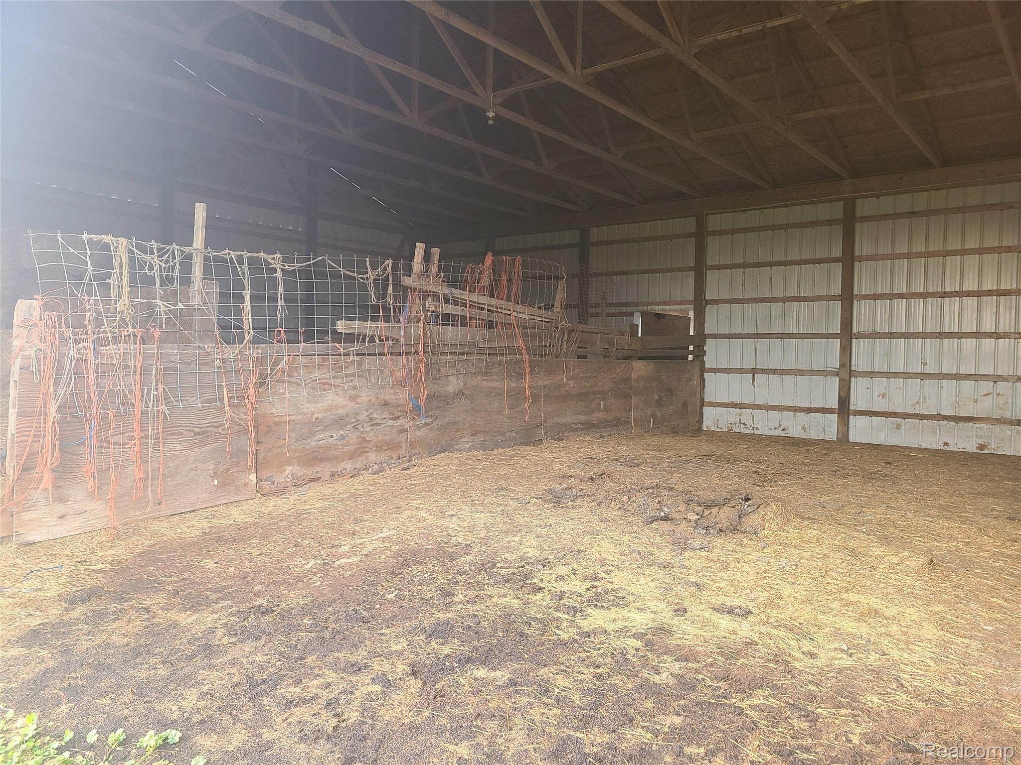 3824 Glover Road Almont, MI 48003 - Photo 39 of 54 Inside Pole Barn (2).jpg