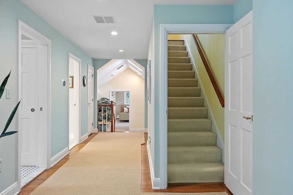 336 Lexington Road Concord, MA 01742 - Photo 32 of 41 a view of a hallway view with staircase